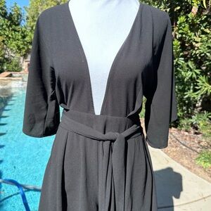 ANGL Classic Black Romper